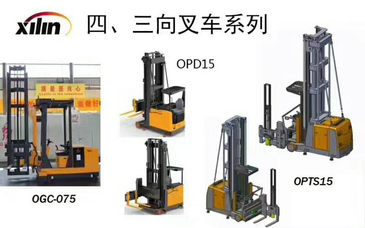 順德電動叉車價格詳解 1.5噸/2噸、升高5米至9米，搭載西林三向叉車OPD15如何選購？